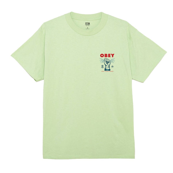 Obey New Clear Power T-Shirt - Cucumber - Streetart.fr